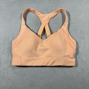 Avia Light orange sports bra size small